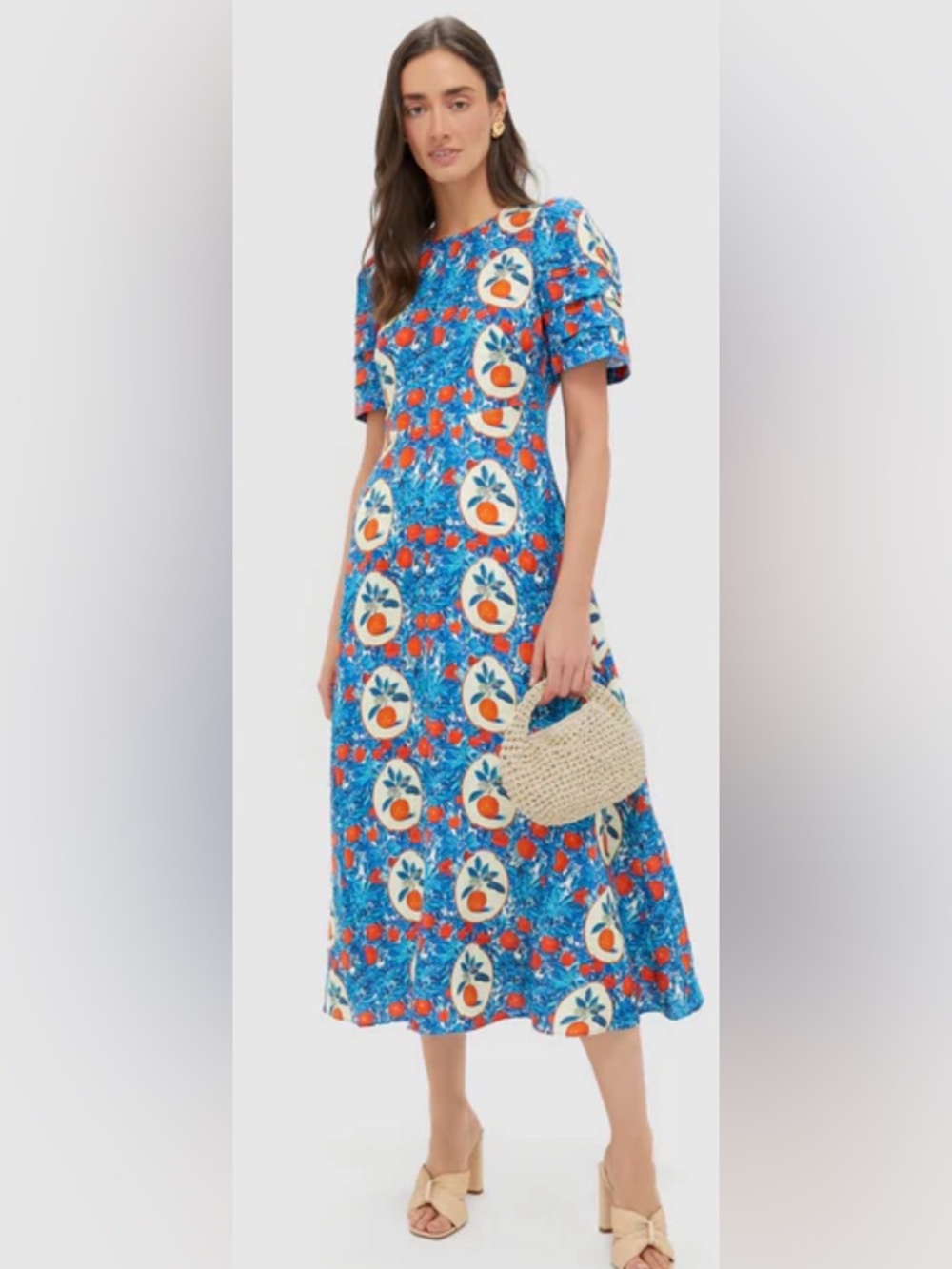 HUNTER BELL
CASEY DRESS - ORANGE